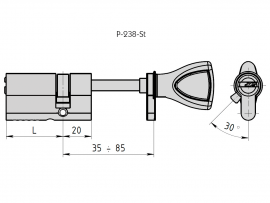 Цилиндр Р-238-St 2